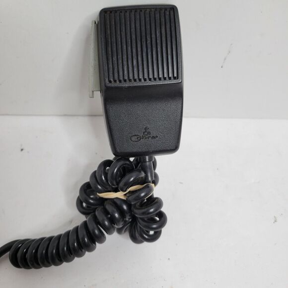 Vtg Cobra Handheld CB Radio Microphone Trucker Trucking Coffin Style Portable - Picture 3 of 12
